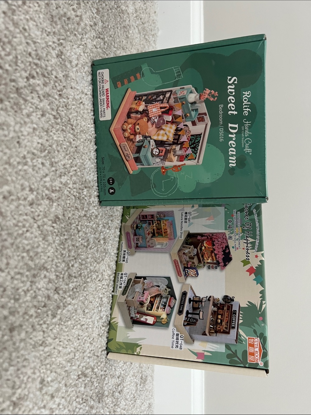 Miniature rooms